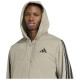Adidas Ανδρικό μπουφάν Essentials Climawarm 3-Stripes Insulated Hooded Hybrid Jacket